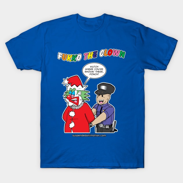 Fukko the Clown T-Shirt by tyrone_22